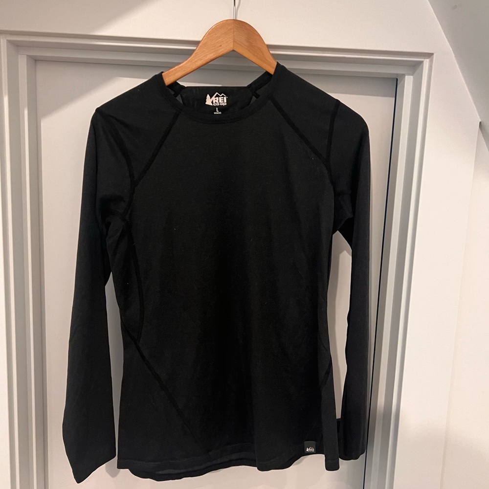 REI Charcoal Long Sleeve Top